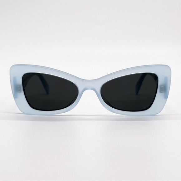 NEW CELINE CL40236I 84A BUTTERFLY BLUE GREY WOMEN SUNGLASSES CELINE - Picture 5 of 9